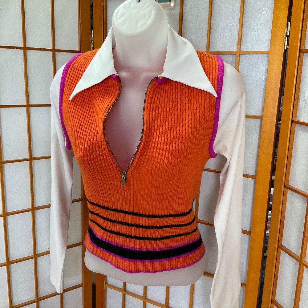 Handmade true vintage 1970’s dart collar stunner shirt - Picture 11 of 12